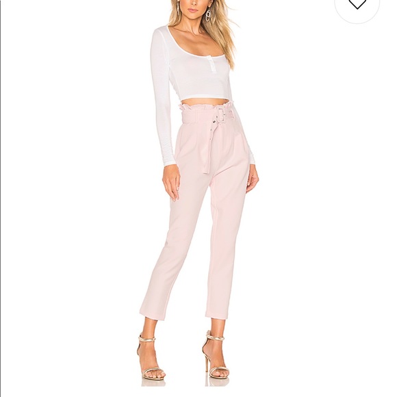 Revolve Lovers + Friends Pink Pants - Picture 3 of 3